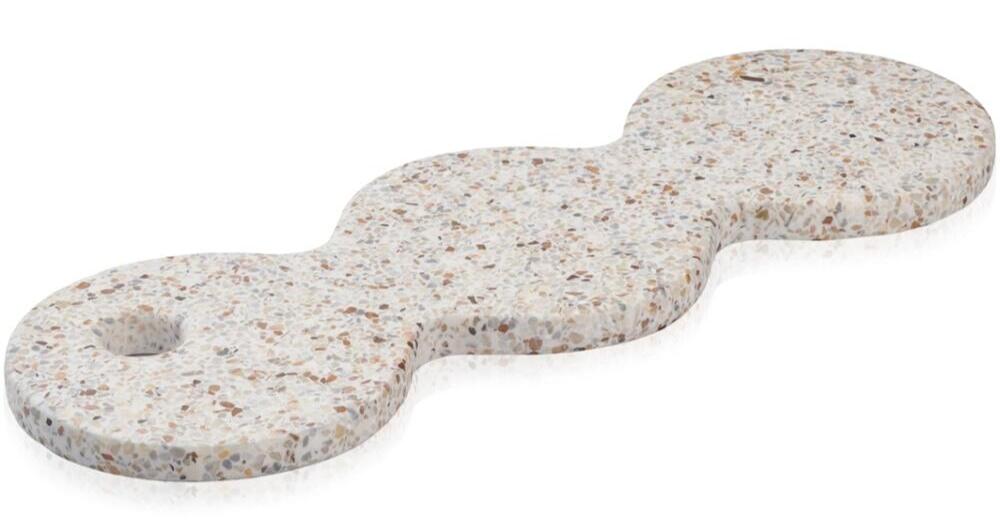Humdakin Torino Terrazzo Plade i Rød Beige - Stilfuld Dekoration