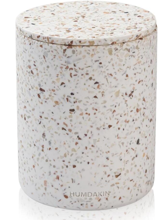 Humdakin Bologna Terrazzo Vase med Låg - Rød Beige