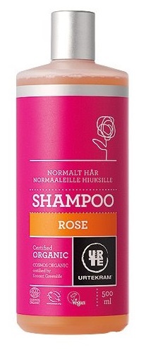 Urtekram Rosen Shampoo 500ml - Til alle hårtyper