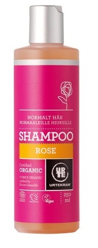 Urtekram Rose Shampoo 250ml - Skønhedspleje til alle hårtyper