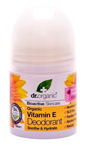 Dr. Organic Deodorant Roll-On med Vitamin E 50ml