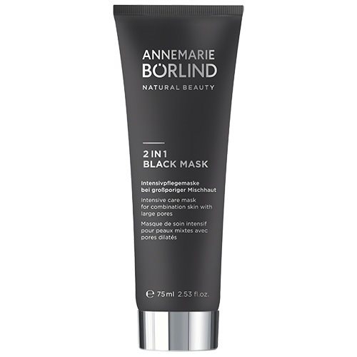 Annemarie Börlind 2 i 1 Sort Maske - Pleje til Ansigt