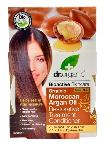 Dr. Organic Hårbehandling Balsam Argan 200ml - Must Have!