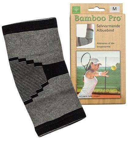 Bamboo Pro Selvvarmende Albuebind - M størrelse 1 stk.
