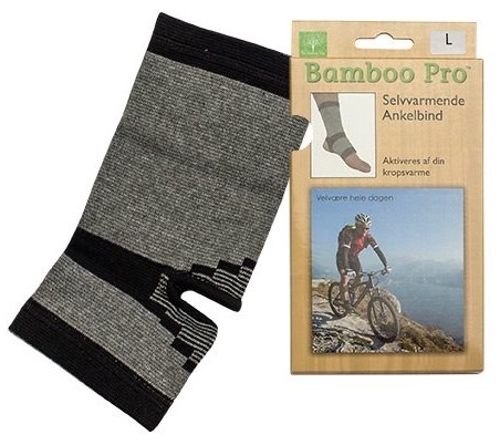 Bamboo Pro Selvvarmende Ankelbind - L 1 stk.