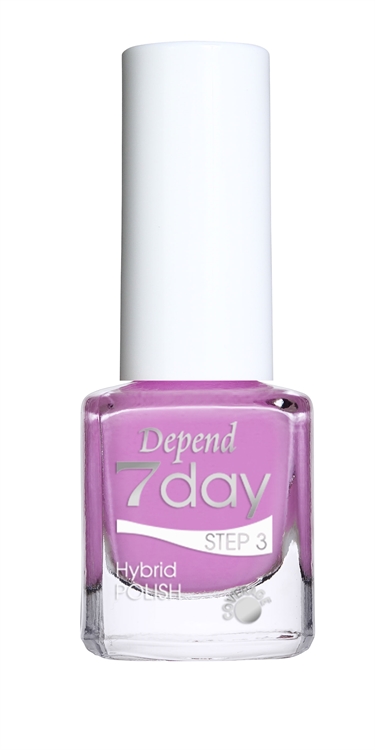 Depend 7day Neglelak 5 Ml - Arbejd Hårdt, Leg Hårdt