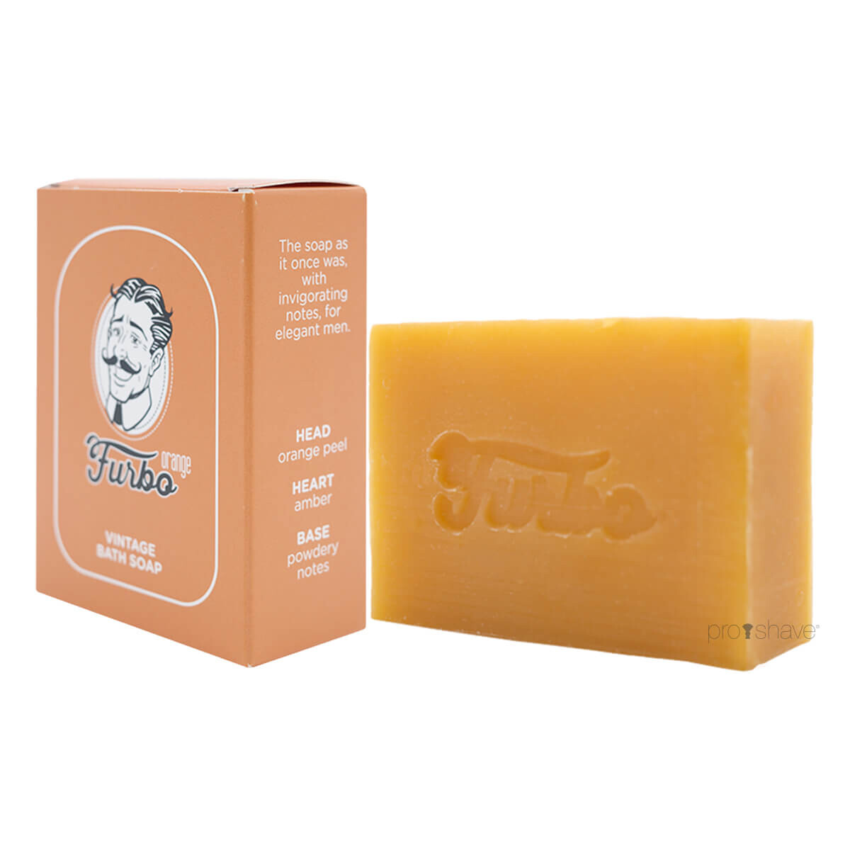 Furbo Badesæbe Vintage Orange - Luksus til Badeværelset