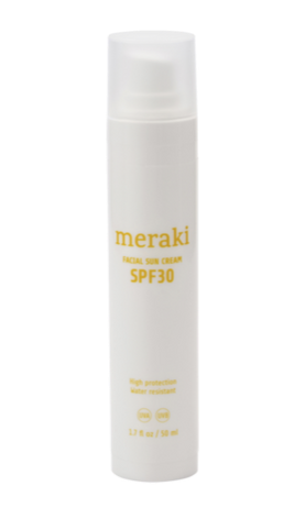 Meraki Ansigtssolcreme SPF30 - Mild Duft 50ml