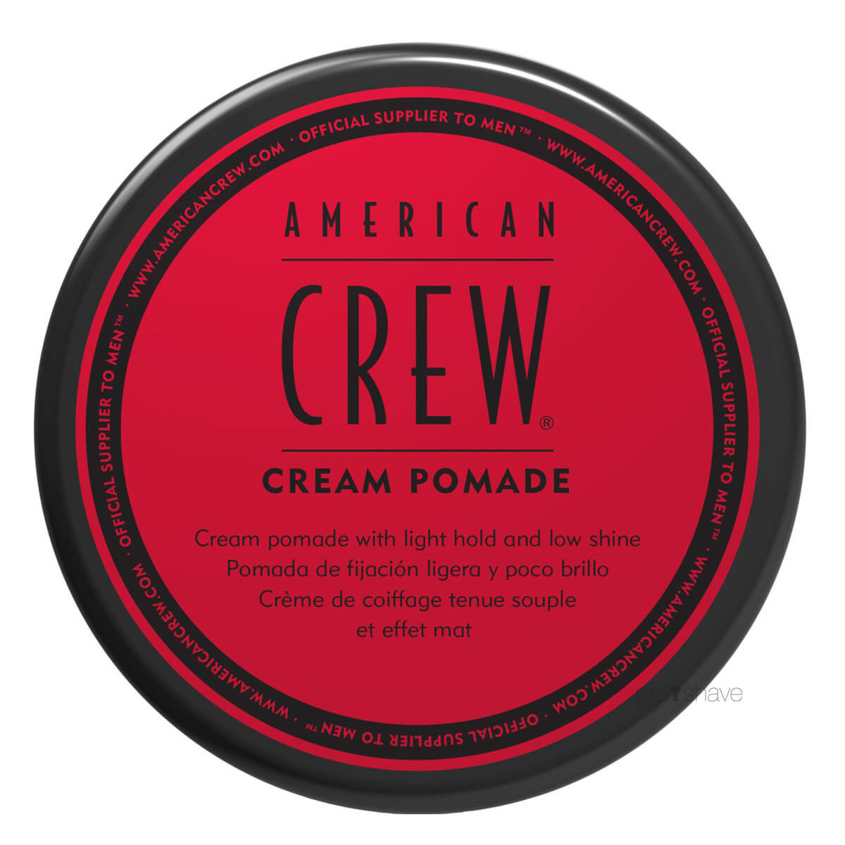 American Crew Cream Pomade 85 Gr - Naturlig Glans og Hold