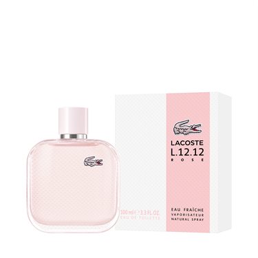 Lacoste L 12 12 Rose Eau Fraiche 100 Ml - Dameduft på tilbud!
