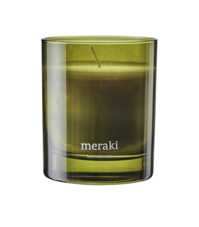 Meraki Duftlys - Lavender Rain til afslappende atmosfære