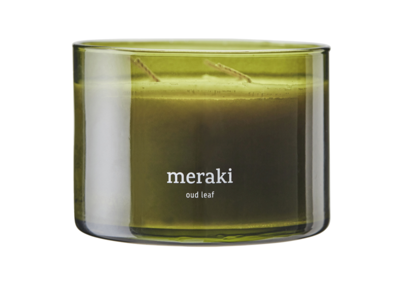Meraki Duftlys Oud Leaf - Elegance til dit hjem