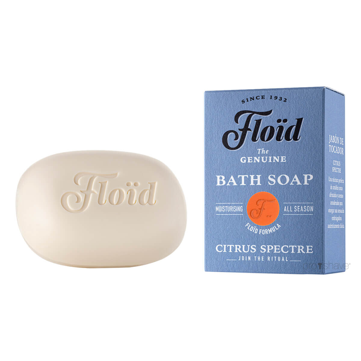 Floïd Badesæbe Citrus Spectre 120g – Naturlig Pleje