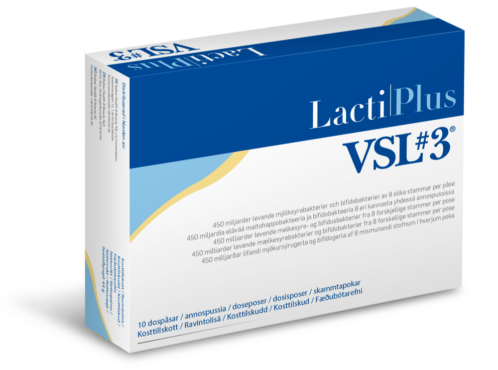 Lactiplus Vsl3 Probiotika - 10 Breve til Sundhed