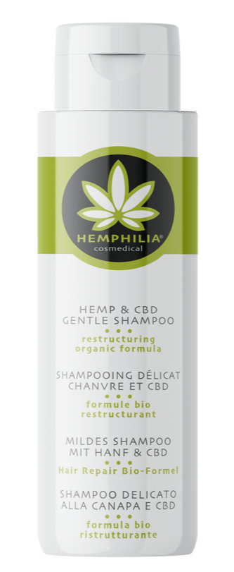Hemphilia Økologisk Mild Shampoo 200ml - Sund Hårvækst