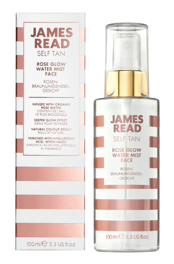 James Read Rose Glow Vandmist til Ansigt 100ml