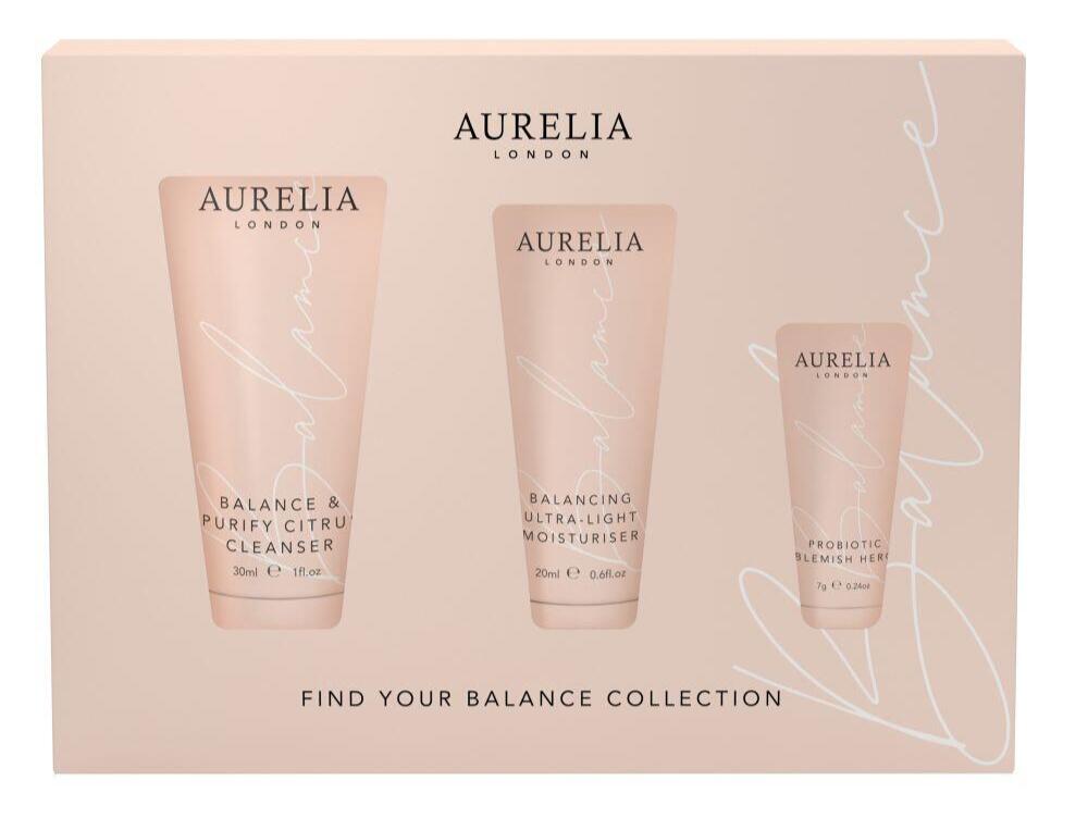 Aurelia "Find Your Balance" Plejesæt til Uren Hud