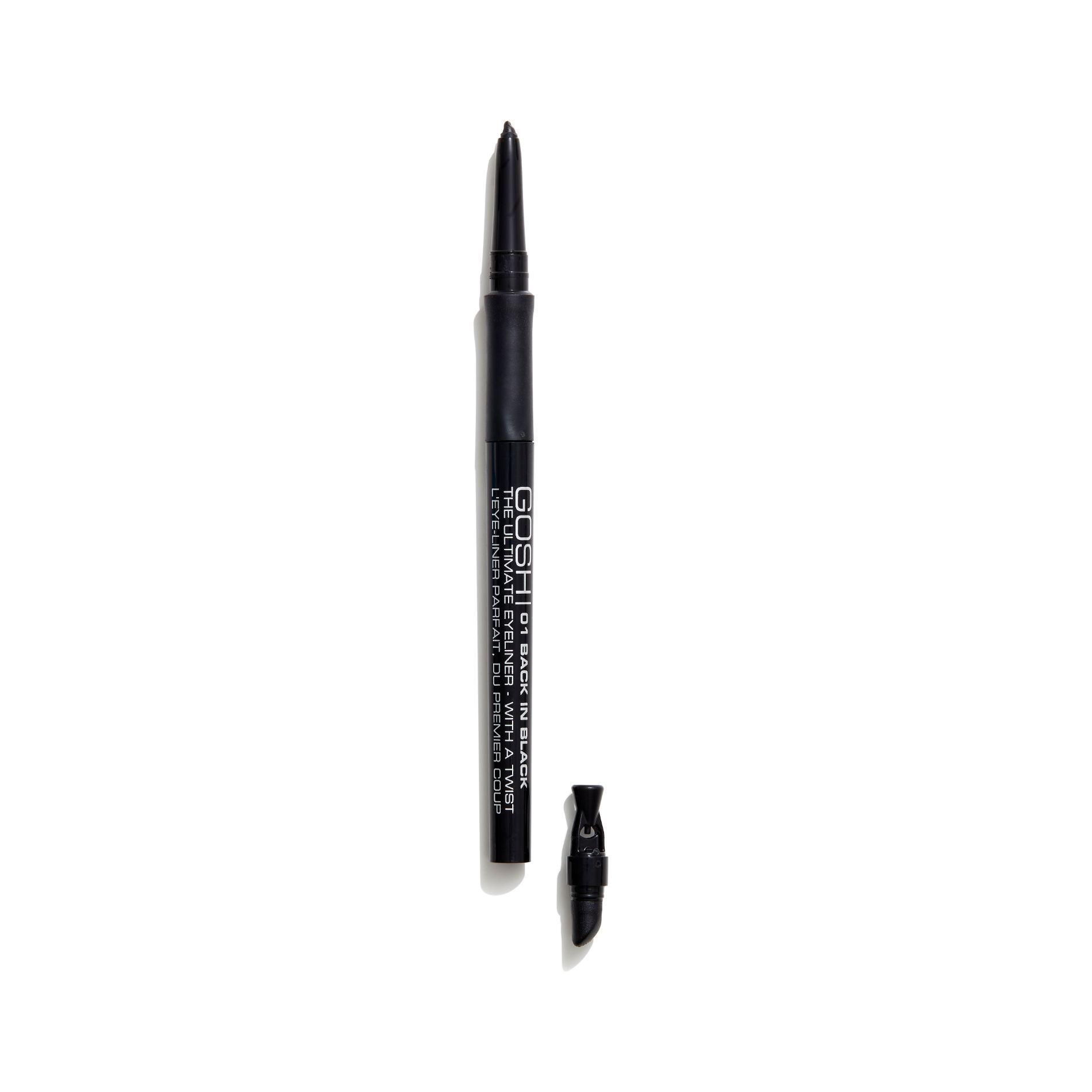 Den Ultimative Eyeliner 01 Back In Black - Vandfast Makeup