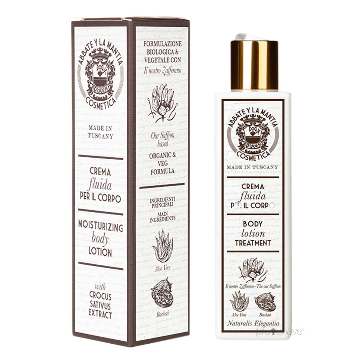 Abbate Y La Mantia Body Lotion 250 Ml - Sensuel Pleje
