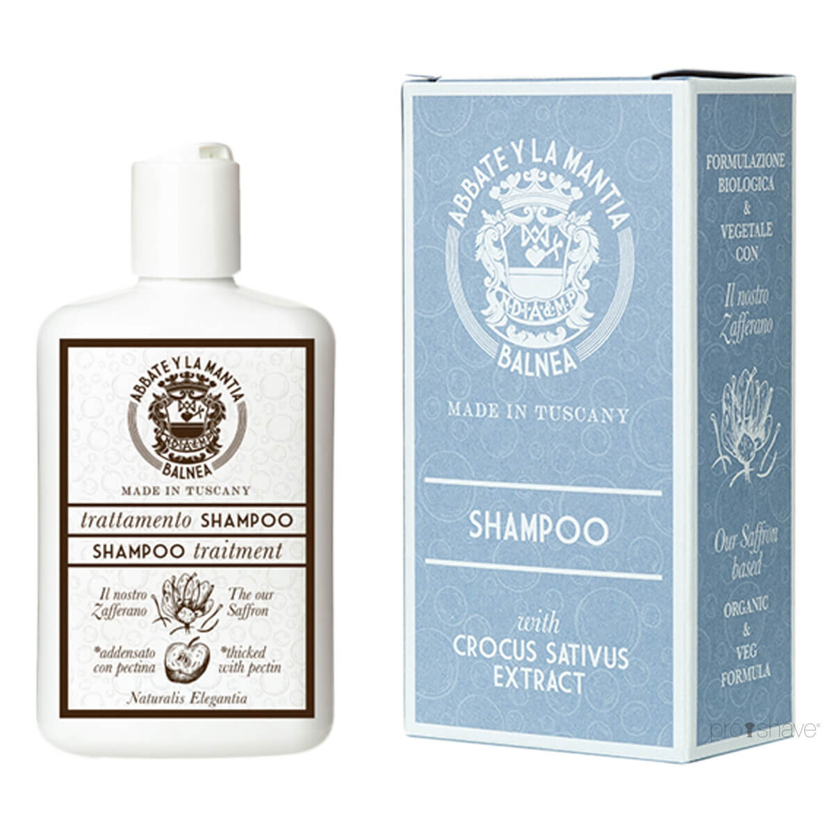 Abbate Y La Mantia Shampoo 250 Ml - Luksus Hårpleje
