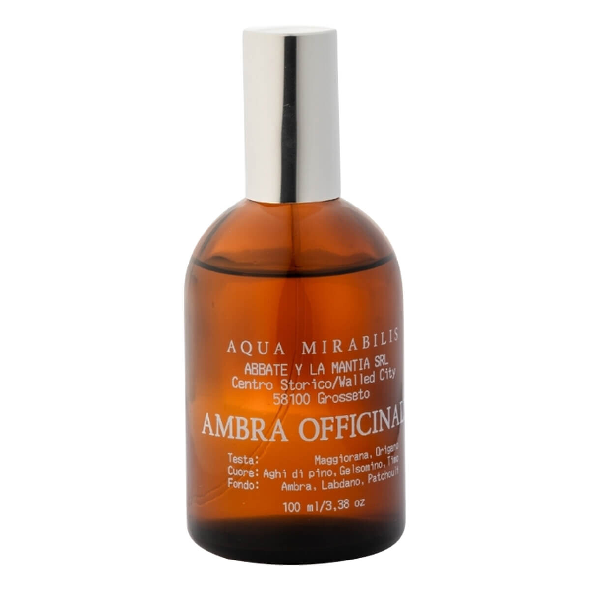 Abbate Y La Mantia Aqua Mirabilis Ambra Officinale 100 Ml