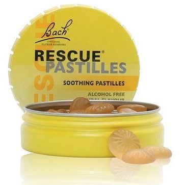 Rescue Pastiller med Hyldeblomst 50g - Indre Ro og Balance