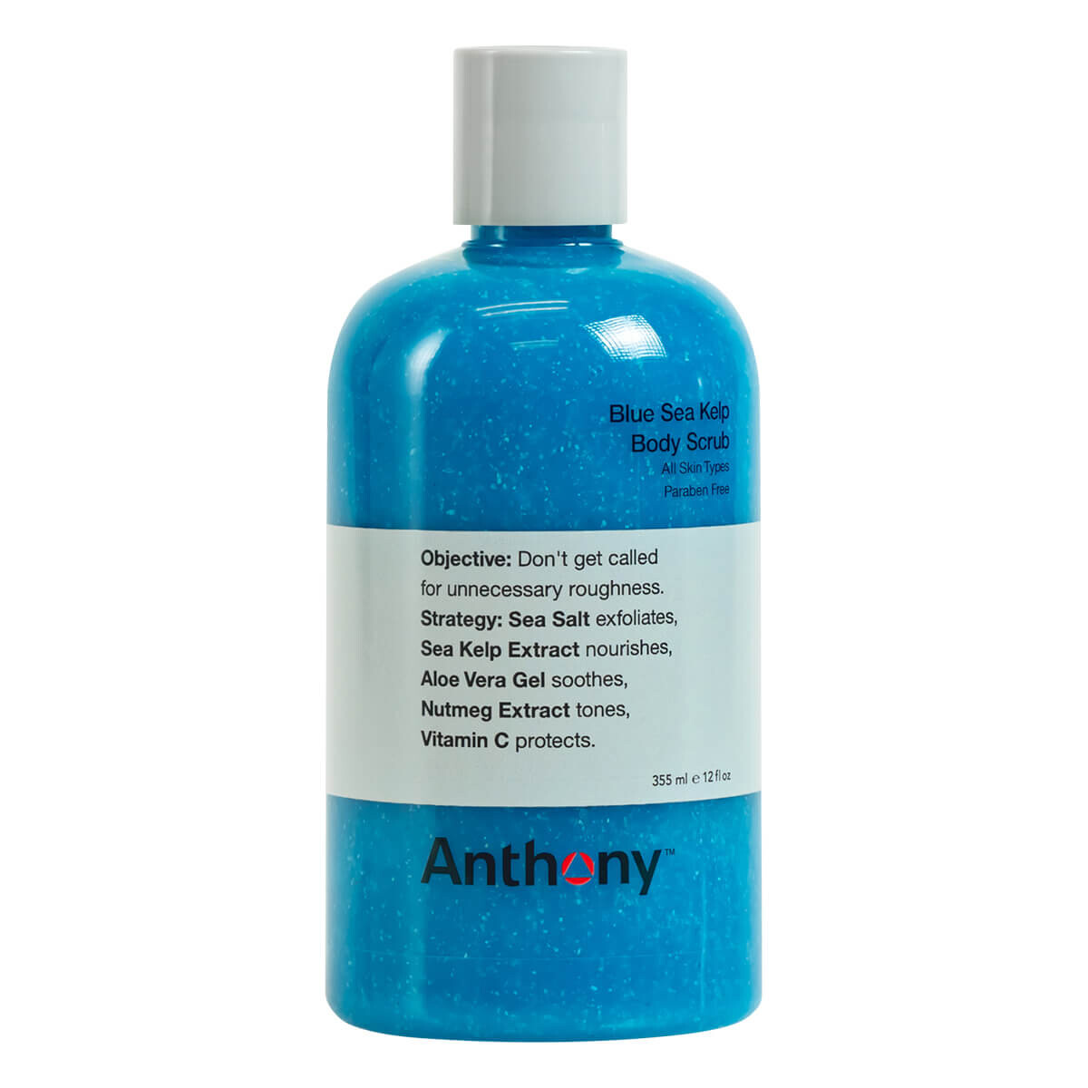 Anthony Logistics Blue Sea Kelp Bodyscrub - Eksfoliering til Mænd