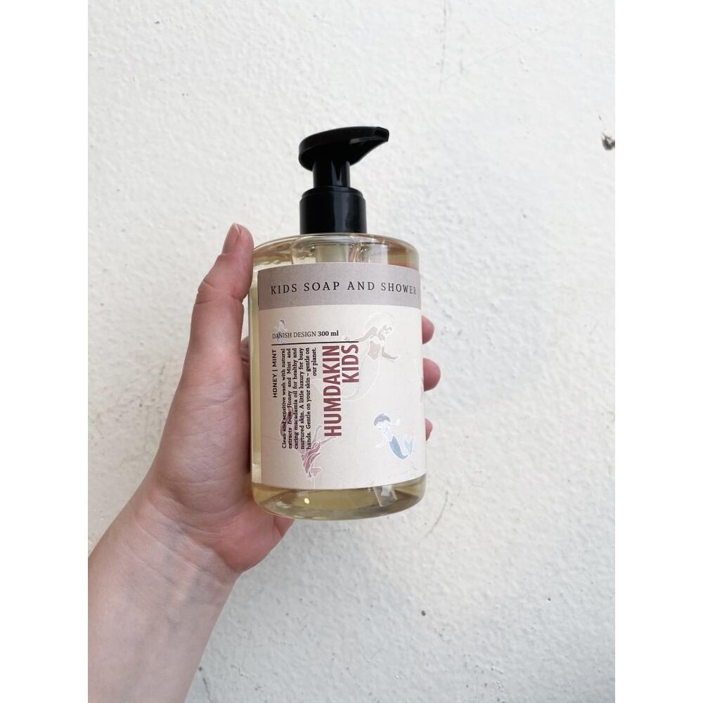 Humdakin Børnesæbe 3-i-1 Honning & Mynte, 300ml