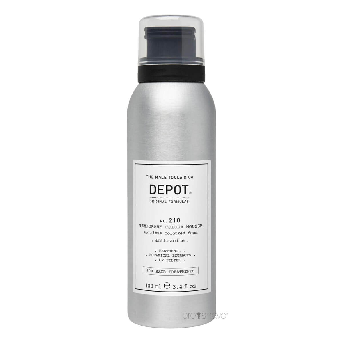 Depot Midlertidig Hårfarve Mousse No 210 - Hurtig Forvandling