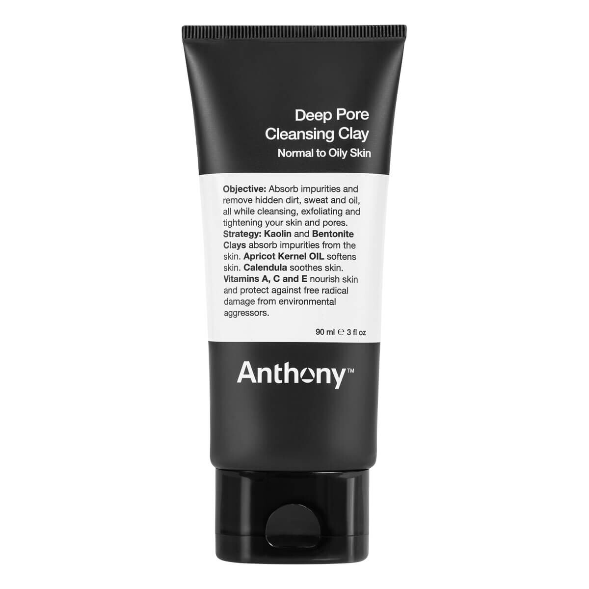 Anthony Logistics Dybderensende Ler Maske 90 Ml