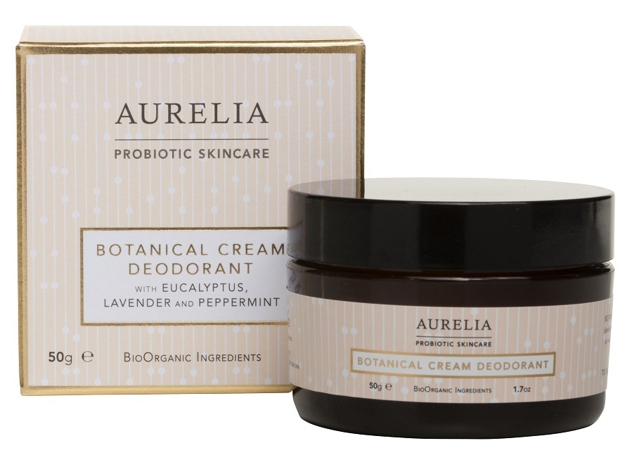 Aurelia Botanisk Creme Deodorant 50g - Naturlig Friskhed