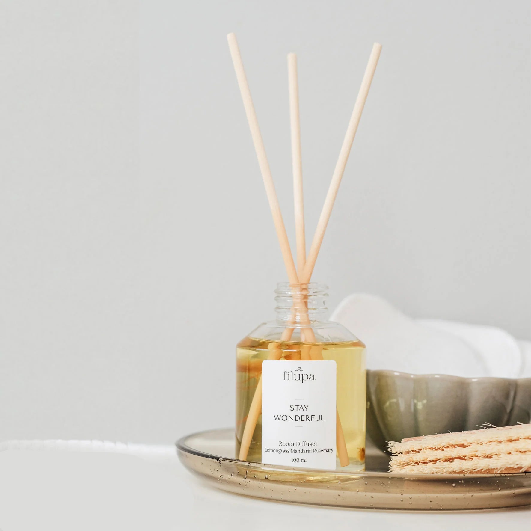 Filupa Rumsd diffuser med citrongræs 100 ml - Tilbud!