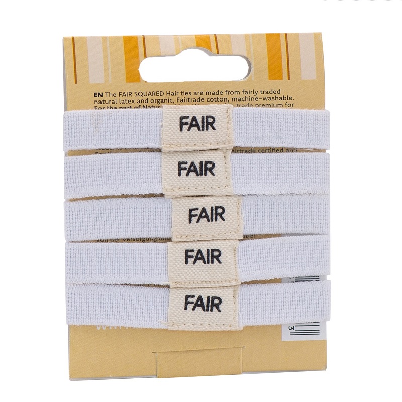 Fair Squared Hårelastikker 5 Pak - Stilfuld Hårpynt