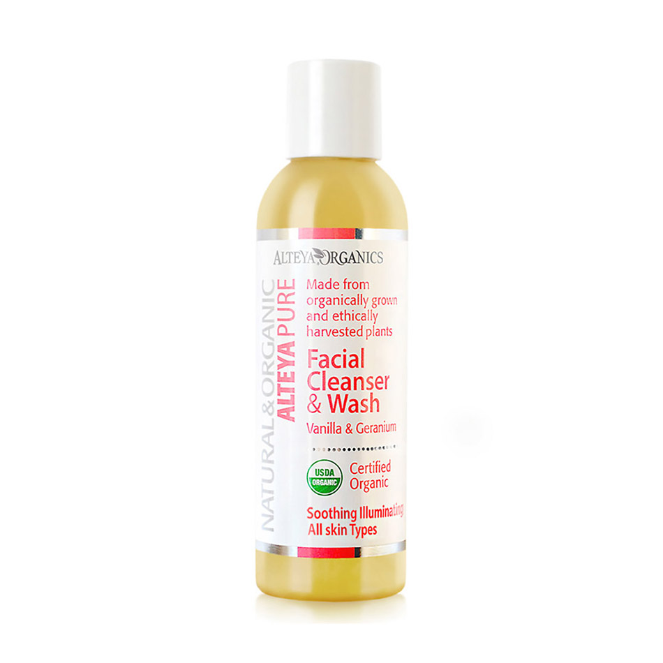 Alteya Organics Vanilje & Geranium Ansigtsrens - Økologisk Pleje