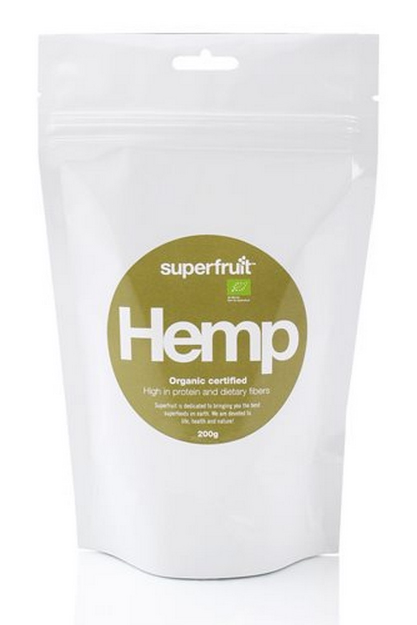 Afskallede Hampefrø Økologisk Superfruit 200g – Sund Snack