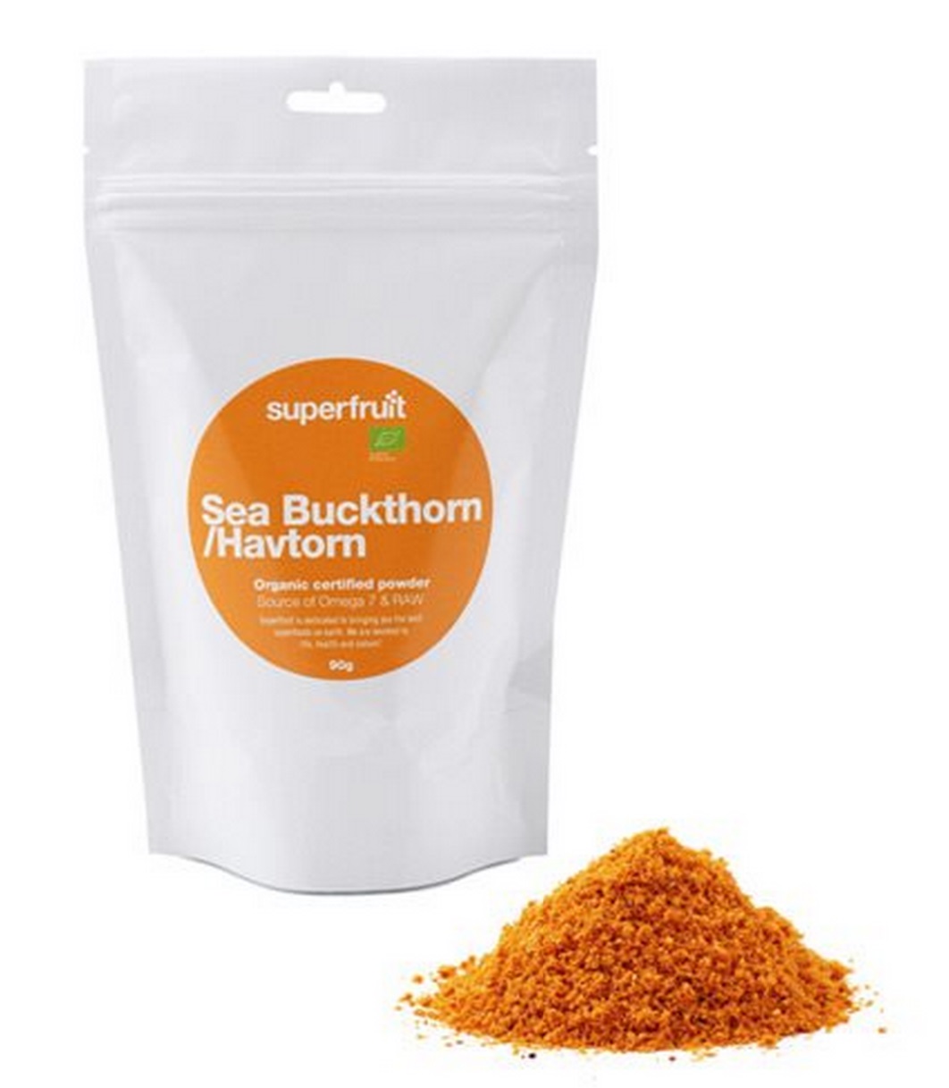 Havtorn Pulver Økologisk Superfruit 90g - Skønhed fra Naturen