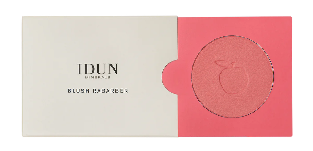 Idun Minerals Blush "Rabarber" - Gylden Pink 5g