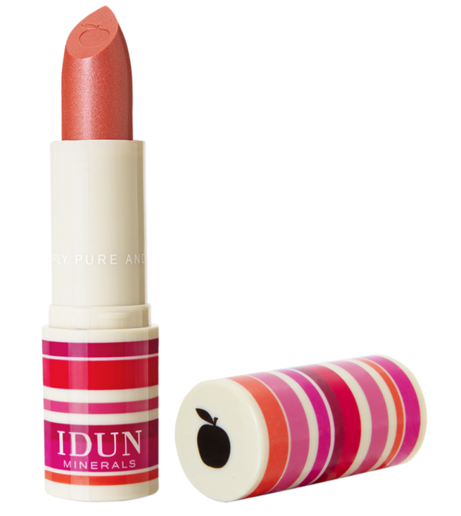 Idun Minerals Creme Læbestift Alice - Glansfuld Makeup