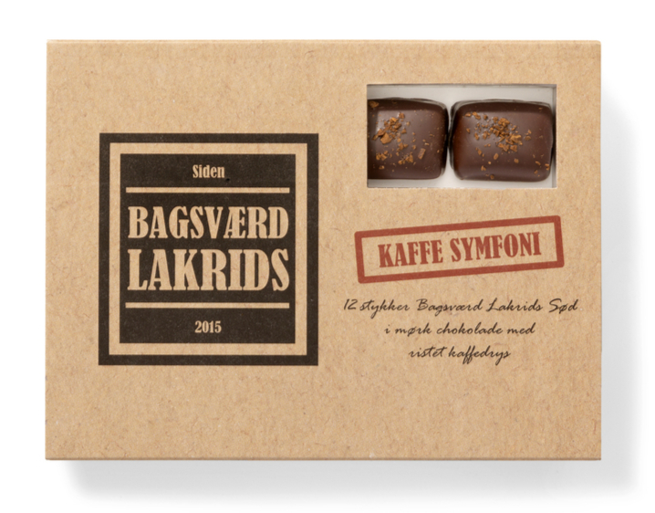 Bagsværd Lakrids Symfoni Kaffe 125g - Håndlavet Delikatesse