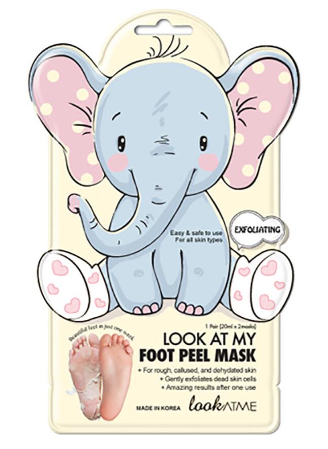 Look At Me Fodpeeling Maske - Eksfolierende Sæt