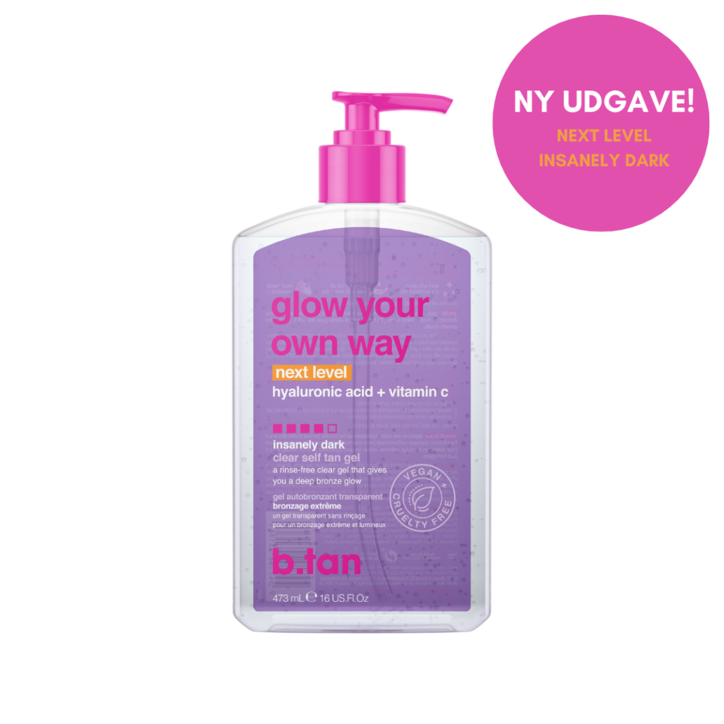 B Tan Glow Your Own Way - Ekstra Mørk Selvbruner 473ml