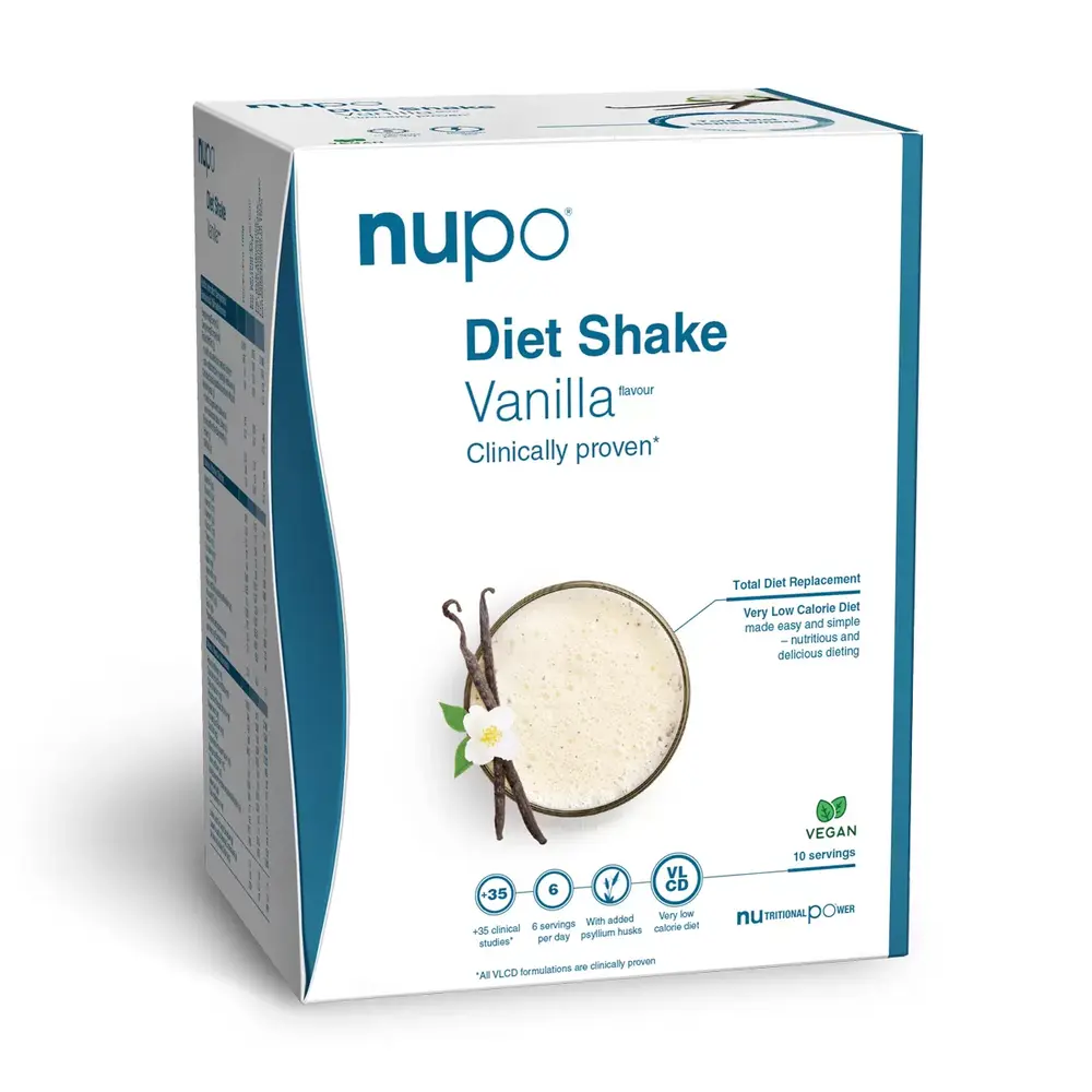 Nupo Diet Shake Vanilje 320g - Vegansk Slankemiddel
