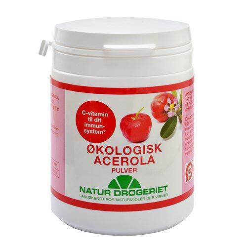 Økologisk Acerola C Pulver 100g - Styrk dit immunforsvar!