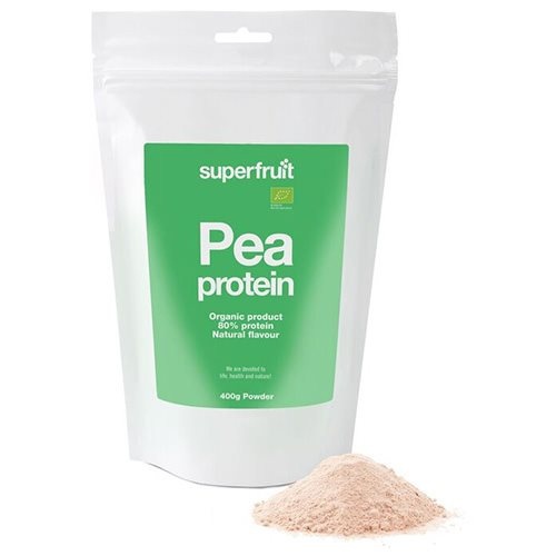 Økologisk ærteprotein fra Superfruit - 400 g