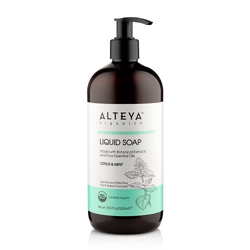 Alteya Organics Økologisk Flydende Sæbe med Citrus & Mint 500ml