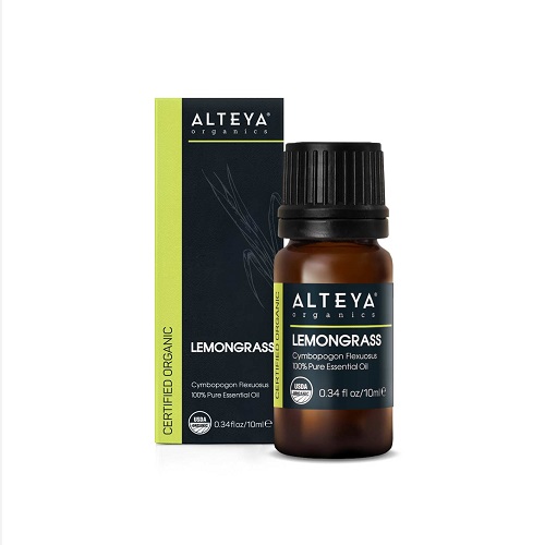Alteya Organics Økologisk Citrongræs Olie til Aromaterapi