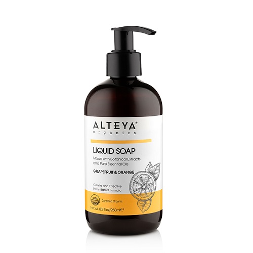Alteya Organics Økologisk Flydende Sæbe med Grapefrugt & Appelsin