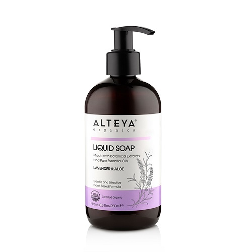 Alteya Organics Økologisk Flydende Sæbe med Lavendel & Aloe
