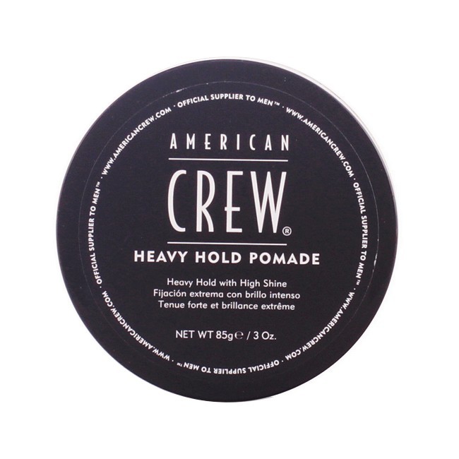 American Crew Heavy Hold Pomade - Stærk Styling 85g