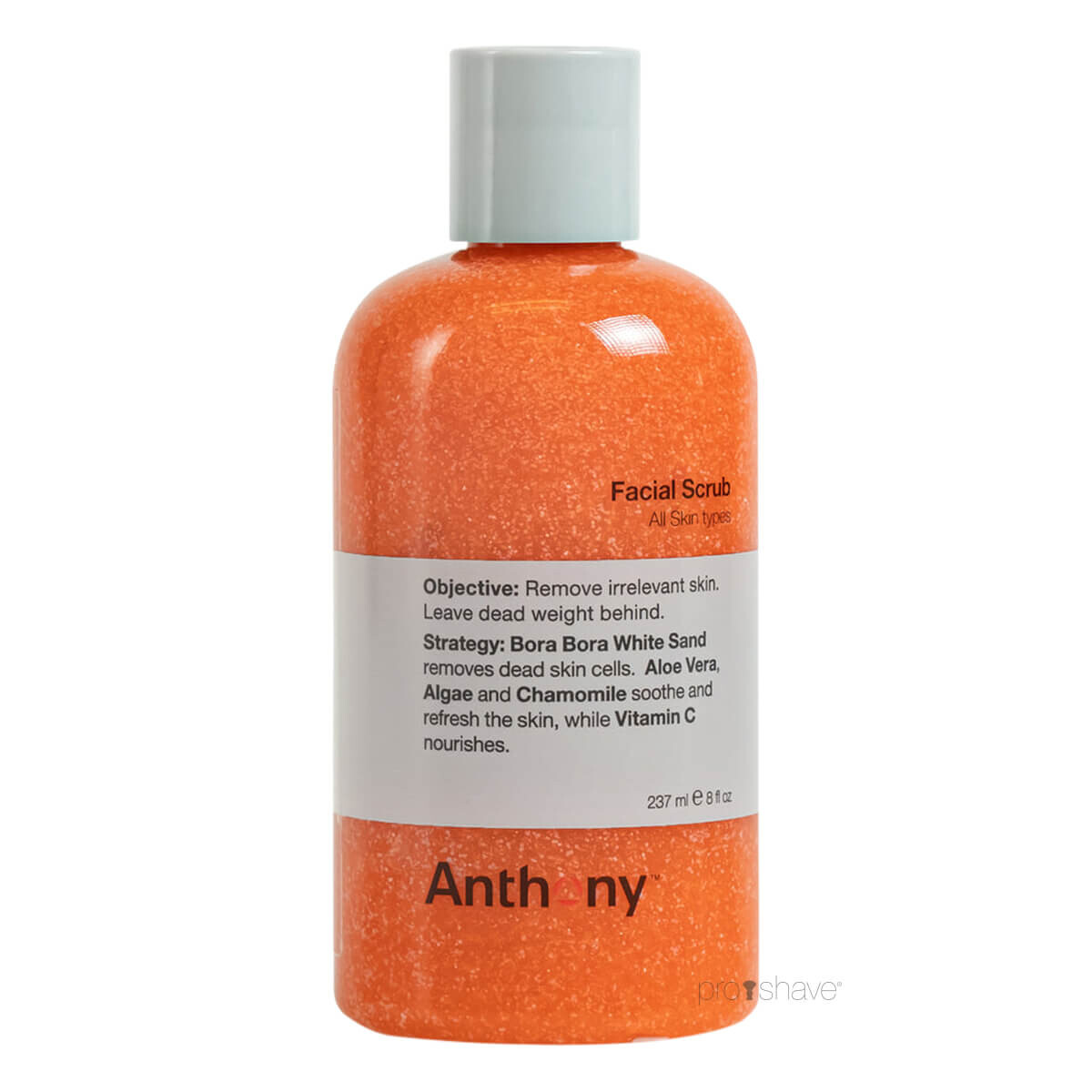 Anthony Logistics Ansigtsscrub 237 Ml - Skånsom Rens